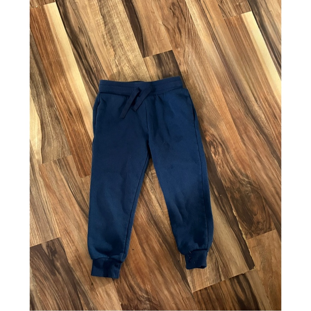 Kids Navy Blue Jogger Pants